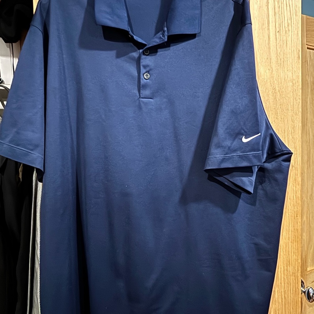 Nike Men's Deep Blue Polo Shirt